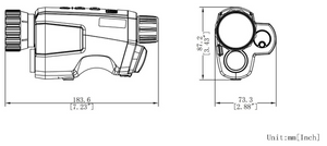 GRYPHON - 50 MM PRO Med Avstandsmåler GQ50L – Hikmicro