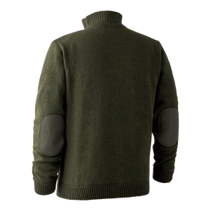 Carlisle Strikkegenser Med Stormliner - Green Melange – Deerhunter