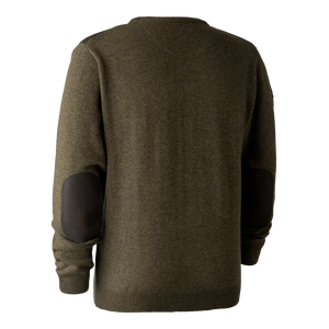 Sheffield Strikkegenser Med V-hals - Cypress – Deerhunter