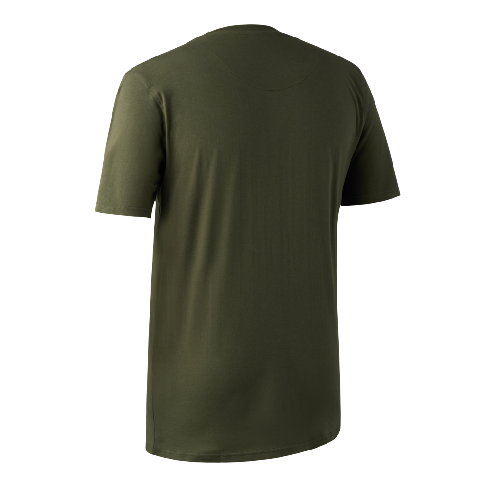 T-skjorte 2-pakning Green/Brown – Deerhunter