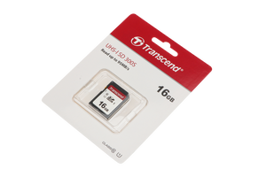 SD-kort 16 GB 300S SD UHS-I U3 (V30) R95/W45 Transcend Silver – Guntex