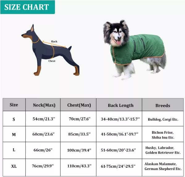 Hundevest - Tørkevest - Tørkedekken Grå – HuntElite