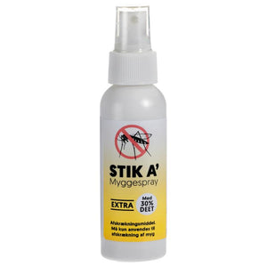 Myggspray Extra 100 ml Med 30% Deet – Stik A
