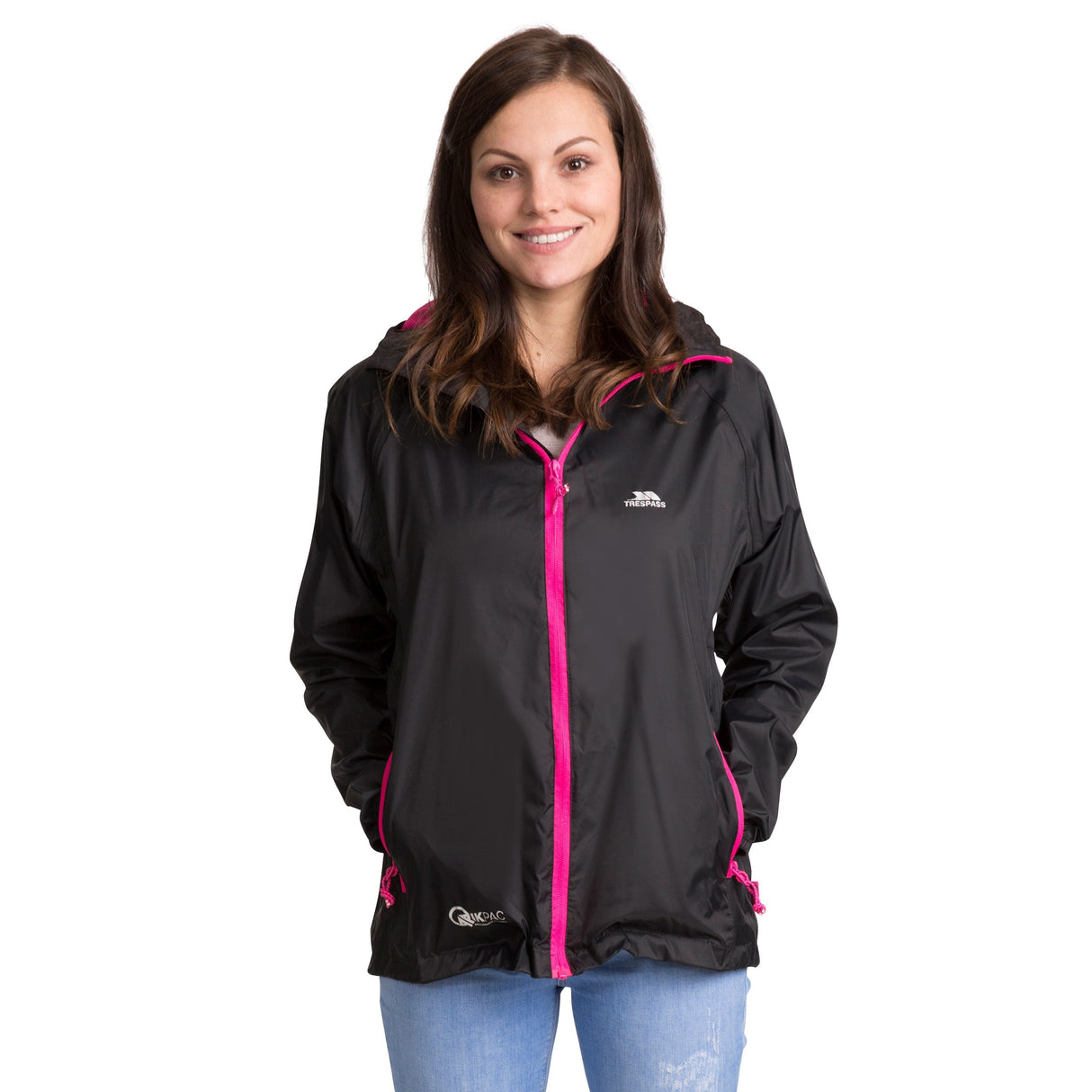 Qikpac Female Jkt - Black - Trespass