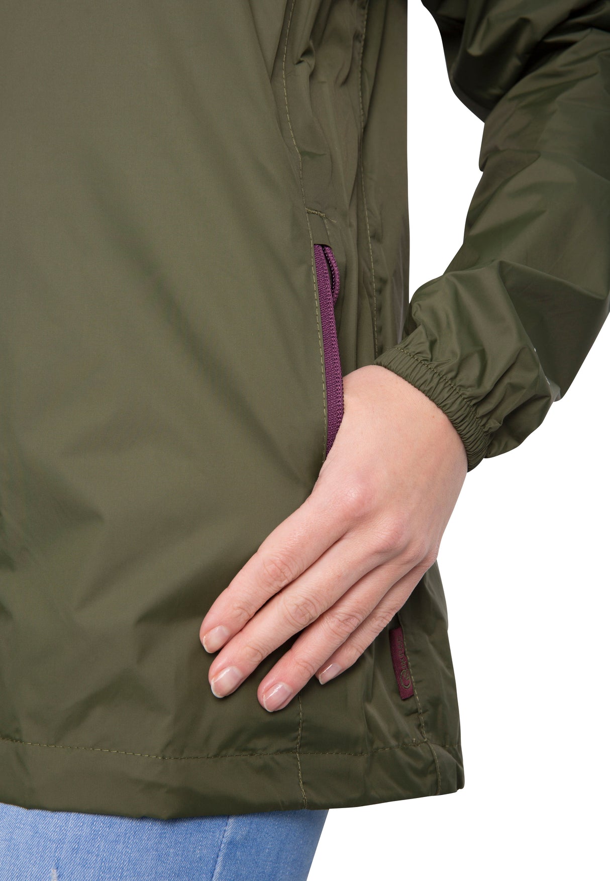 Qikpac Female Jkt - Moss - Trespass