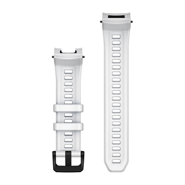 22 mm remme (Instinct® 3 – 45 mm), Whitestone silikone