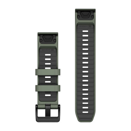 QuickFit® 22-remmer, Willow/Graphite Silikon – Garmin