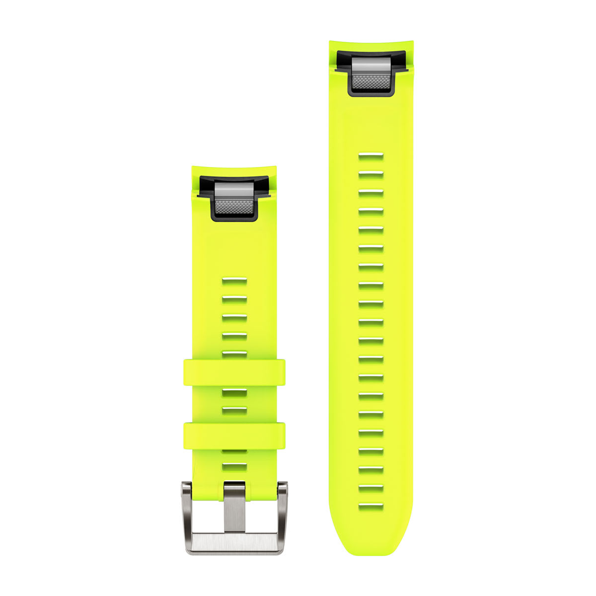 QuickFit® 22 Klokkerem, Amp Yellow Silikonrem – Garmin