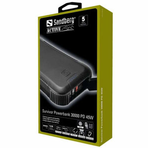 Active Survivor 30000 mAh Powerbank – Sandberg