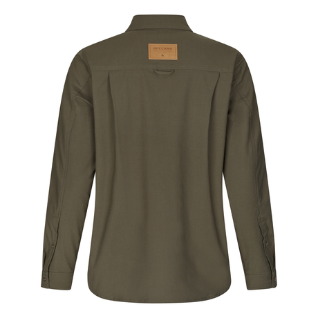 Selous Ines L/S Cargo Skjorte - Grape leaf