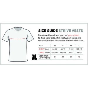 Strive Fly vest Svart M – Silva