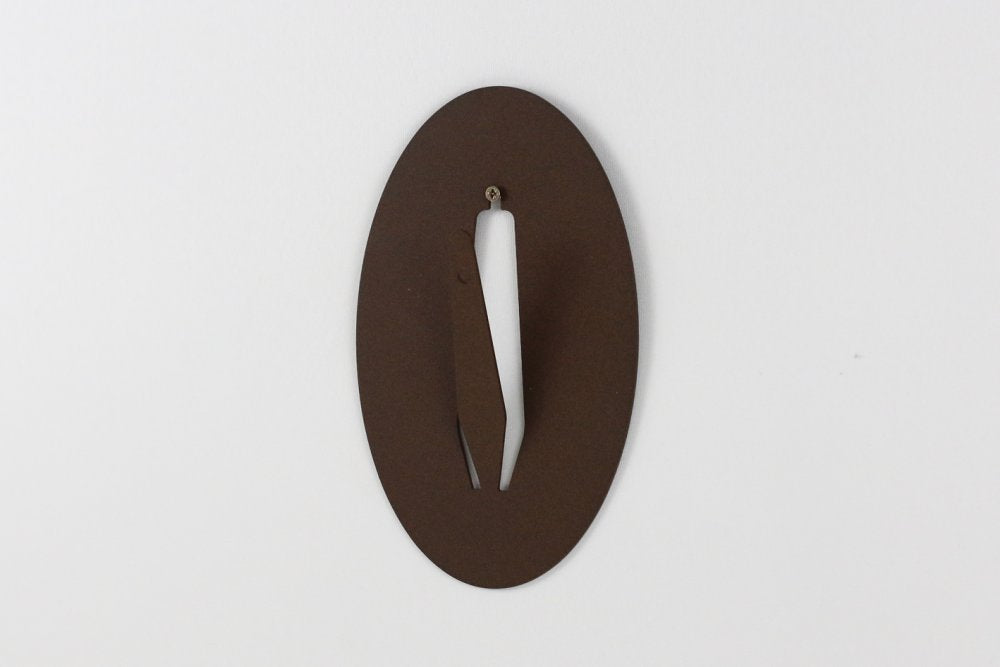 Torp Solution Opsatsplate Til Bål Oval - Corten – Torpsolution