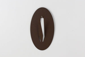 Torp Solution Opsatsplate Til Bål Oval - Corten – Torpsolution