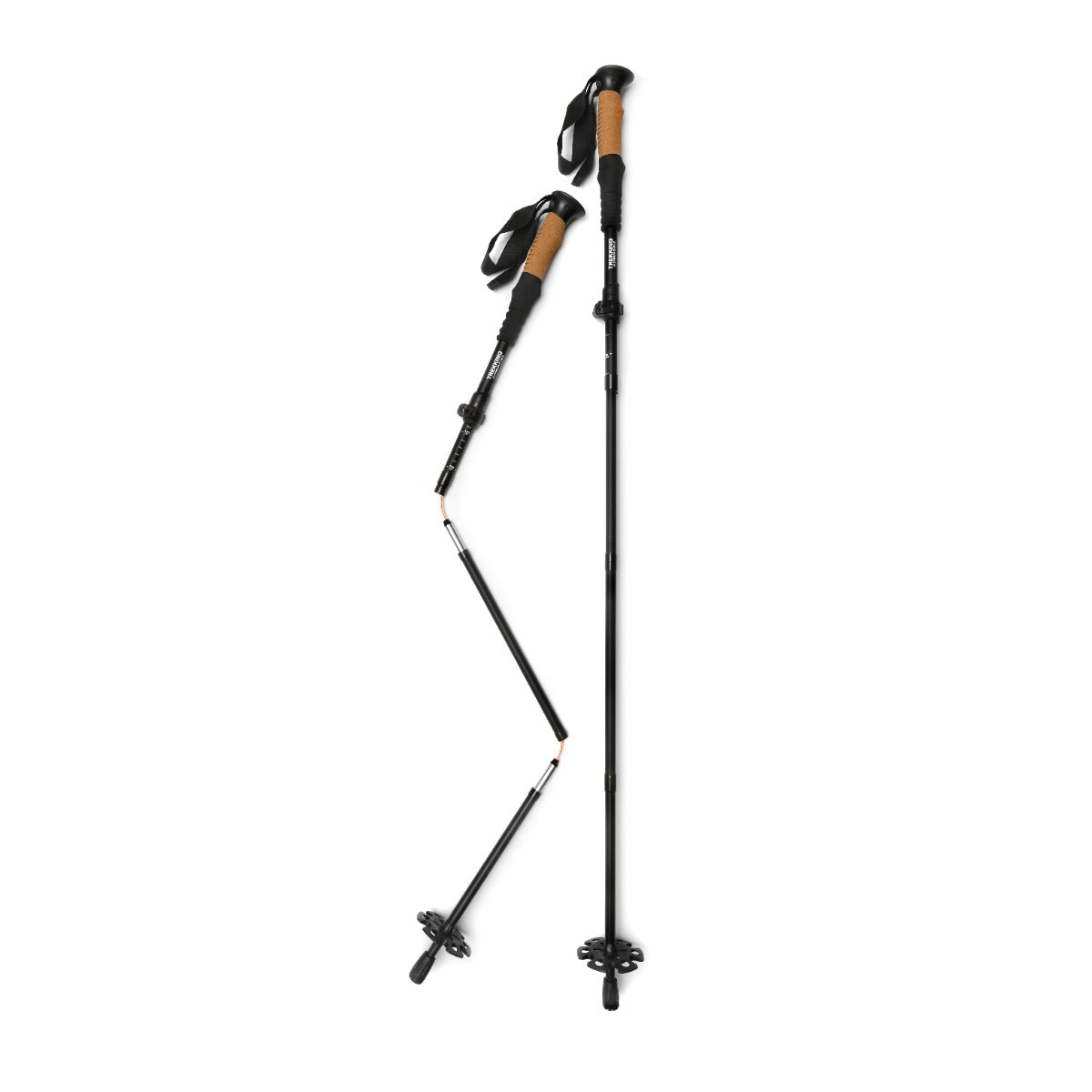 Trekking Poles Aluminum Z-Fold vandrestave Grå – Silva
