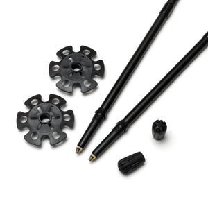 Trekking Poles Aluminum Z-Fold vandrestave Grå – Silva