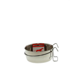 Stål Fôrskål m/Holder – Prof dog