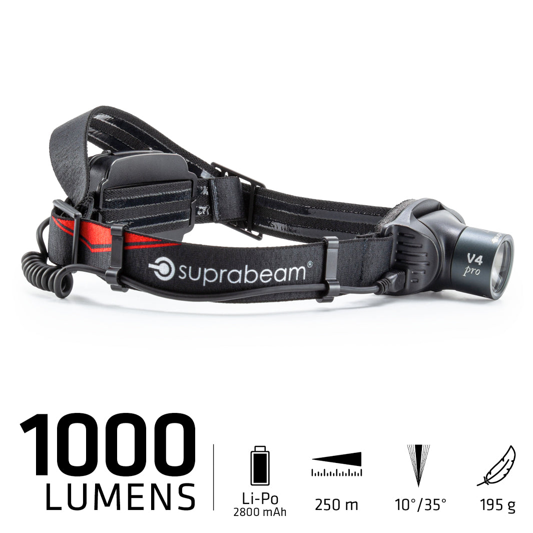 V4pro Oppladbar – Suprabeam
